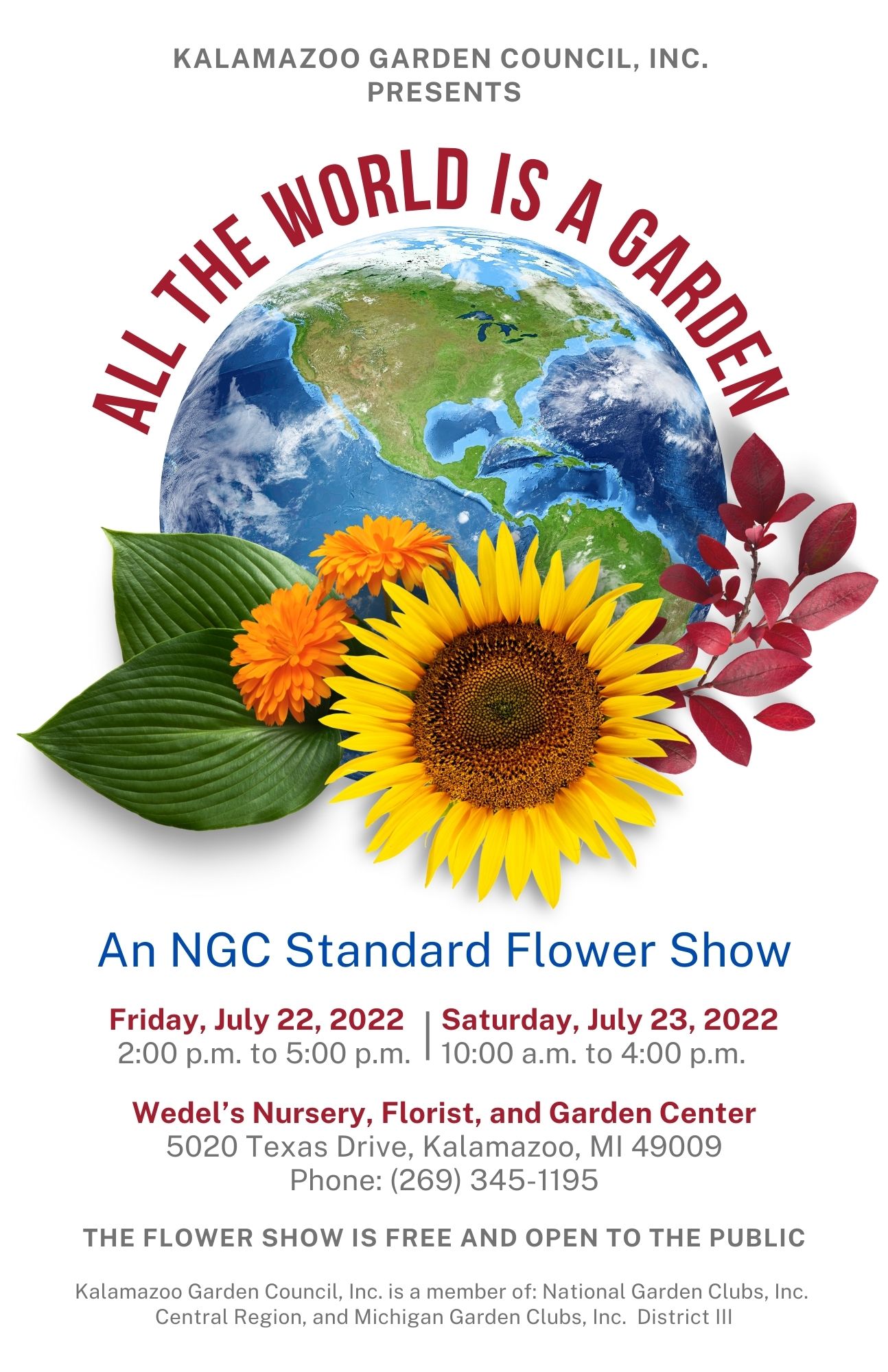 Flower Show poster