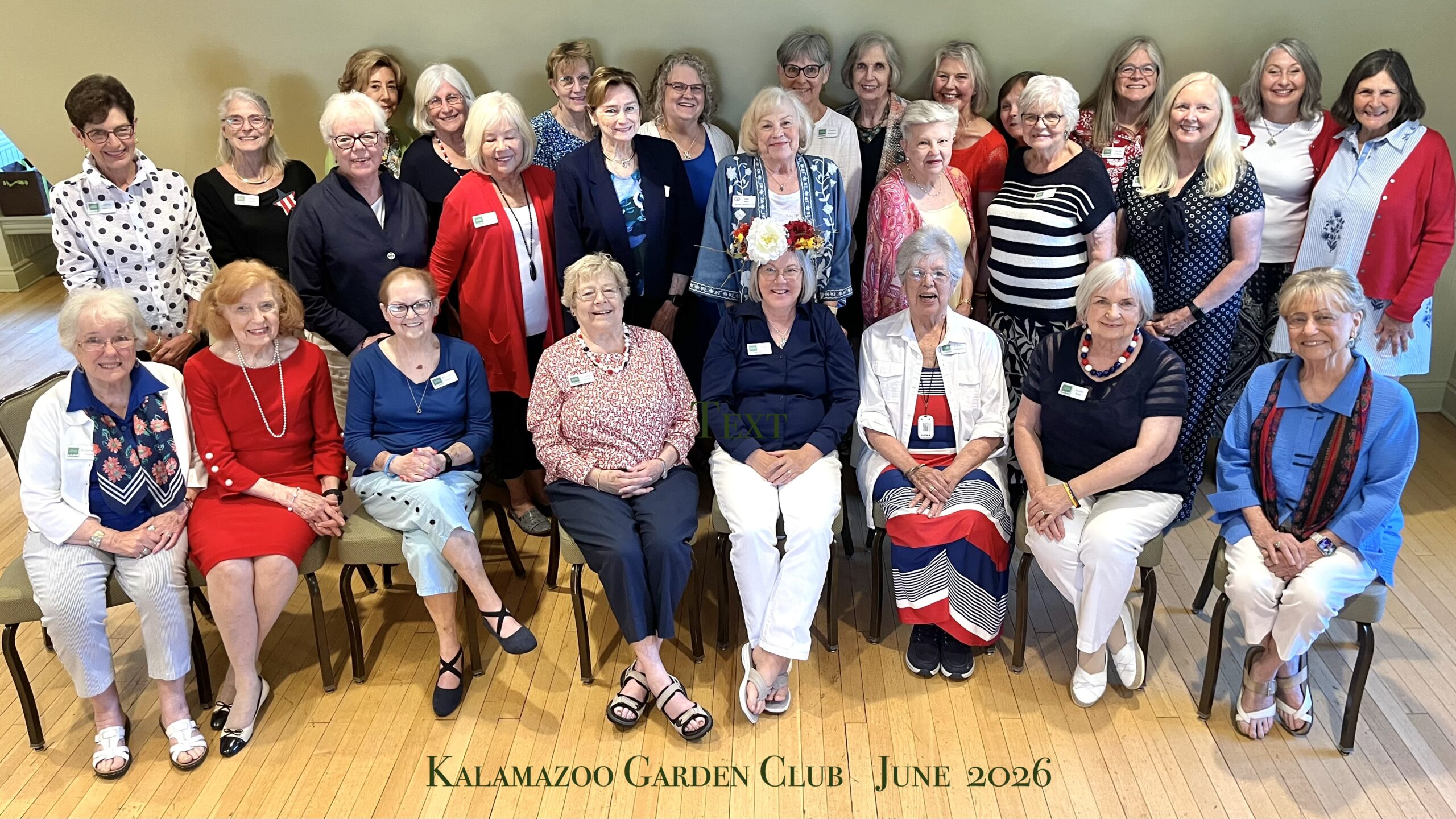Kalamazoo Garden Club members
