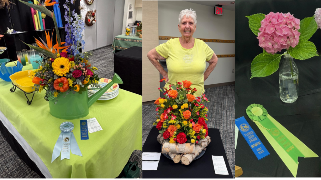 A selection of Kalamazoo Garden Council 2026 Flower Show award winners