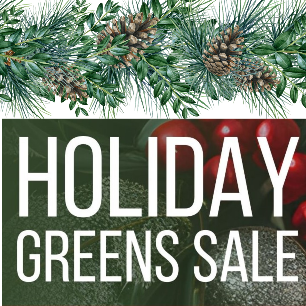 the annual holiday greens sale is the Kalamazoo Garden Council's major fundraiser to support our community activities.